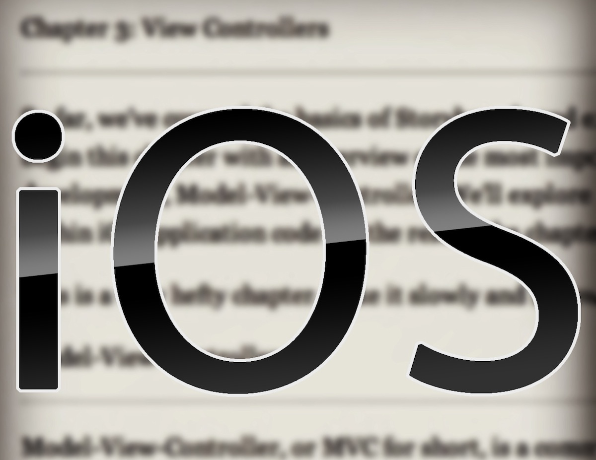 ‘Your First iOS App’ eBook