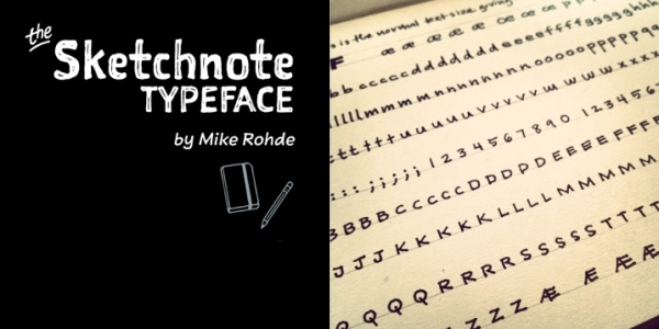 The Sketchnote Typeface
